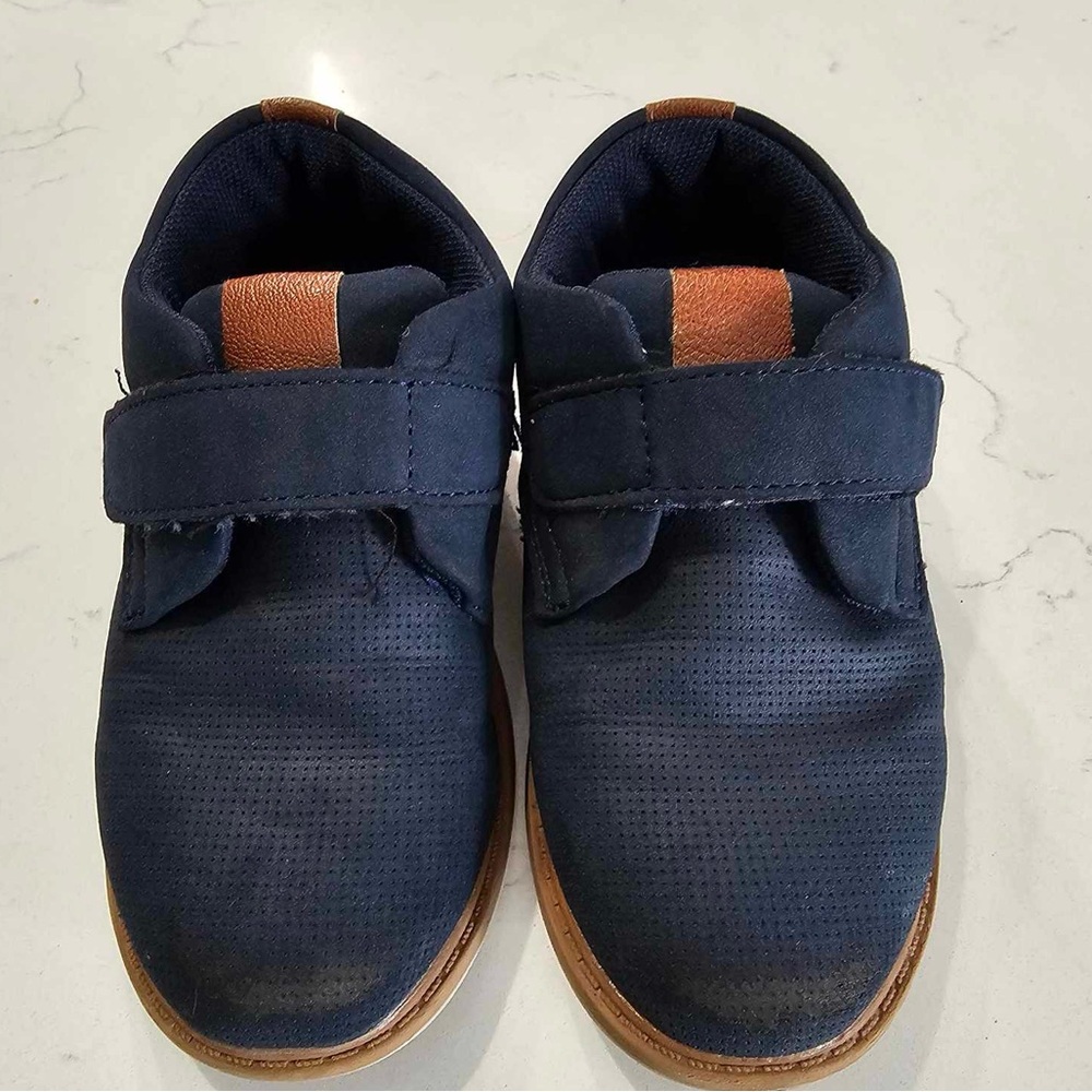 Nordstrom navy blue dress shoes for toddler boys size 9